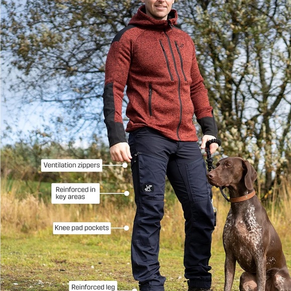 RevolutionRace Men’s GP Pro Pants, Durable and Ventilated Pants for All Outdoors - Picture 6 of 8